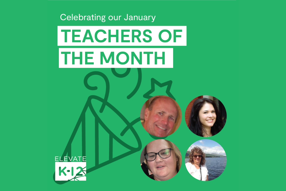Teachers Of The Month January Blog