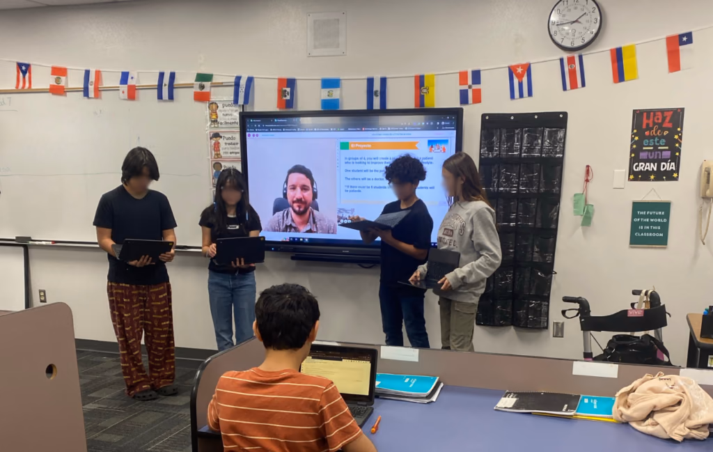 Live Class Osborn Middle School