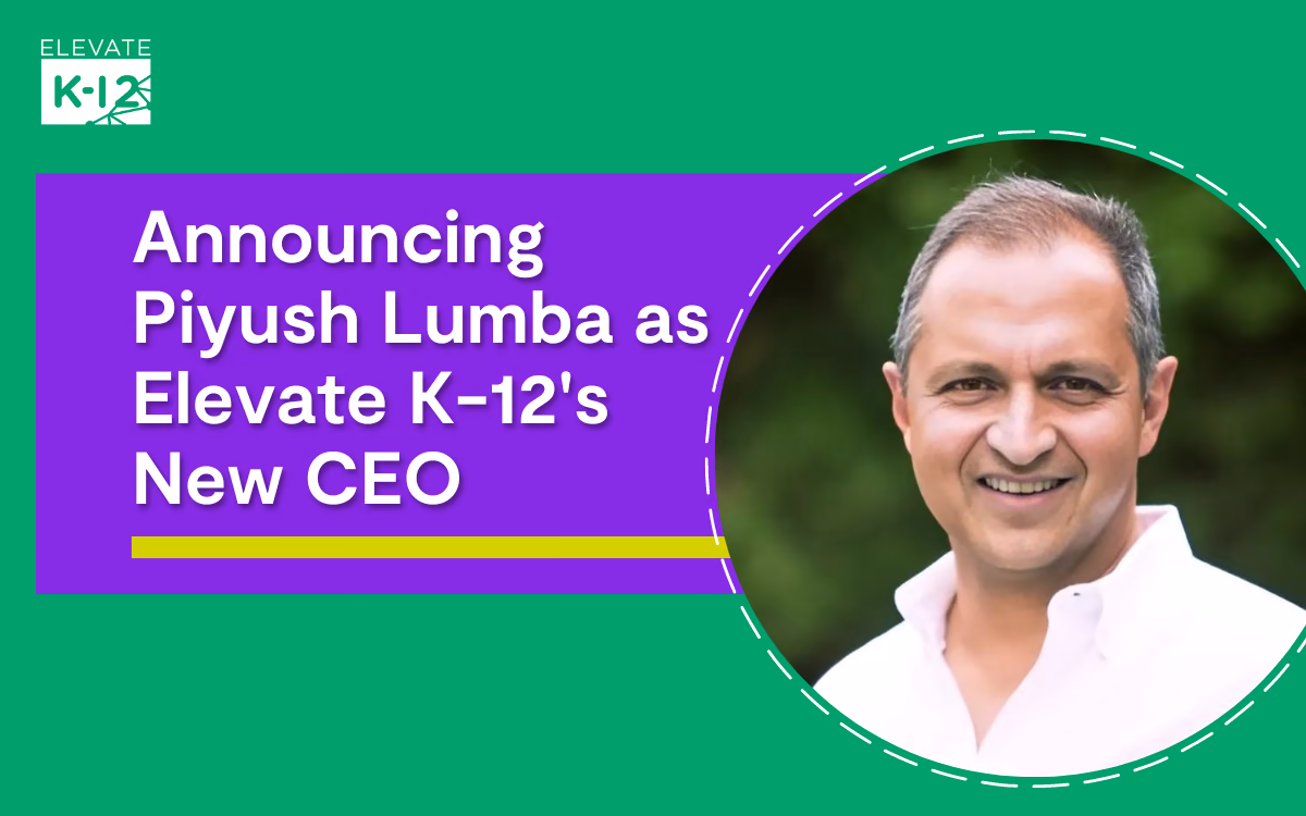 Elevate K-12 CEO Announcement